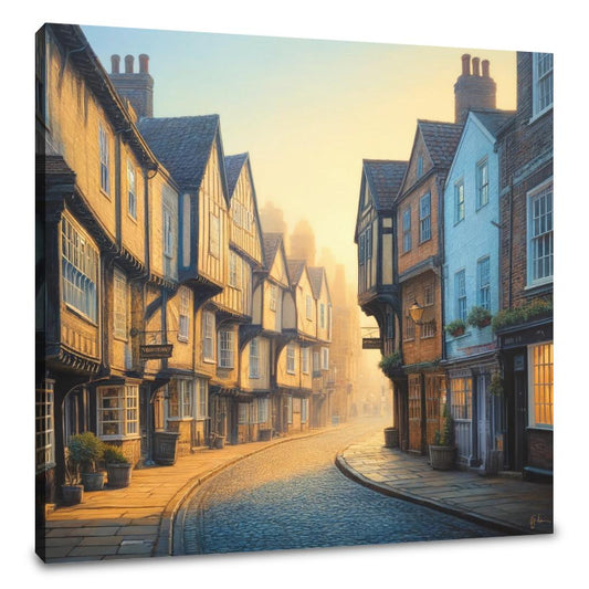 Early Morning on the Shambles Canvas