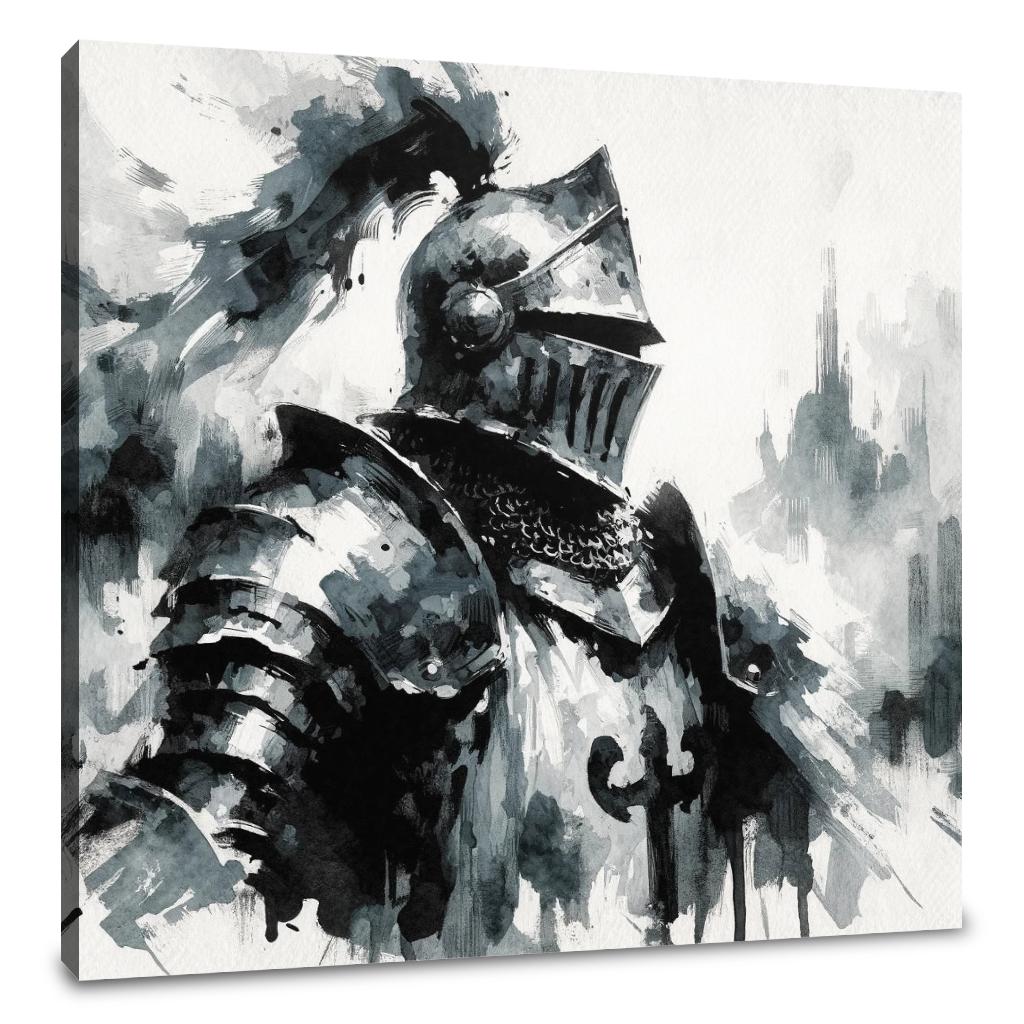 Knight's Resolve Canvas