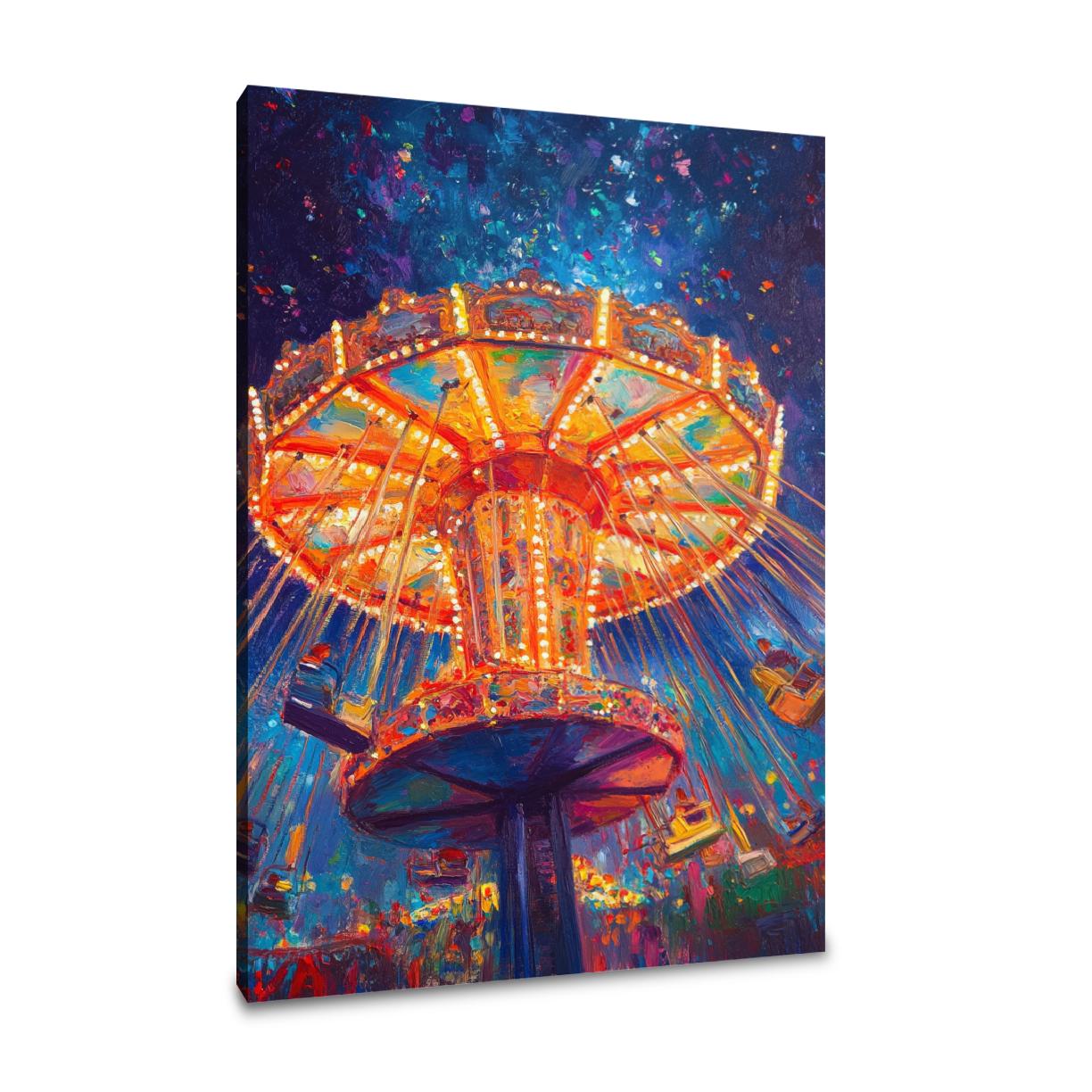 Carousel Dreamscape Canvas