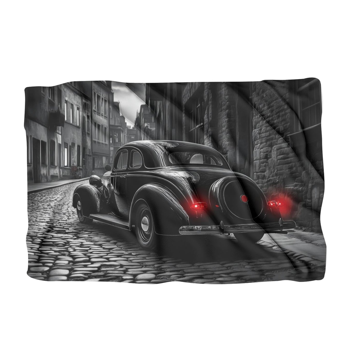 Crimson Echoes Blanket