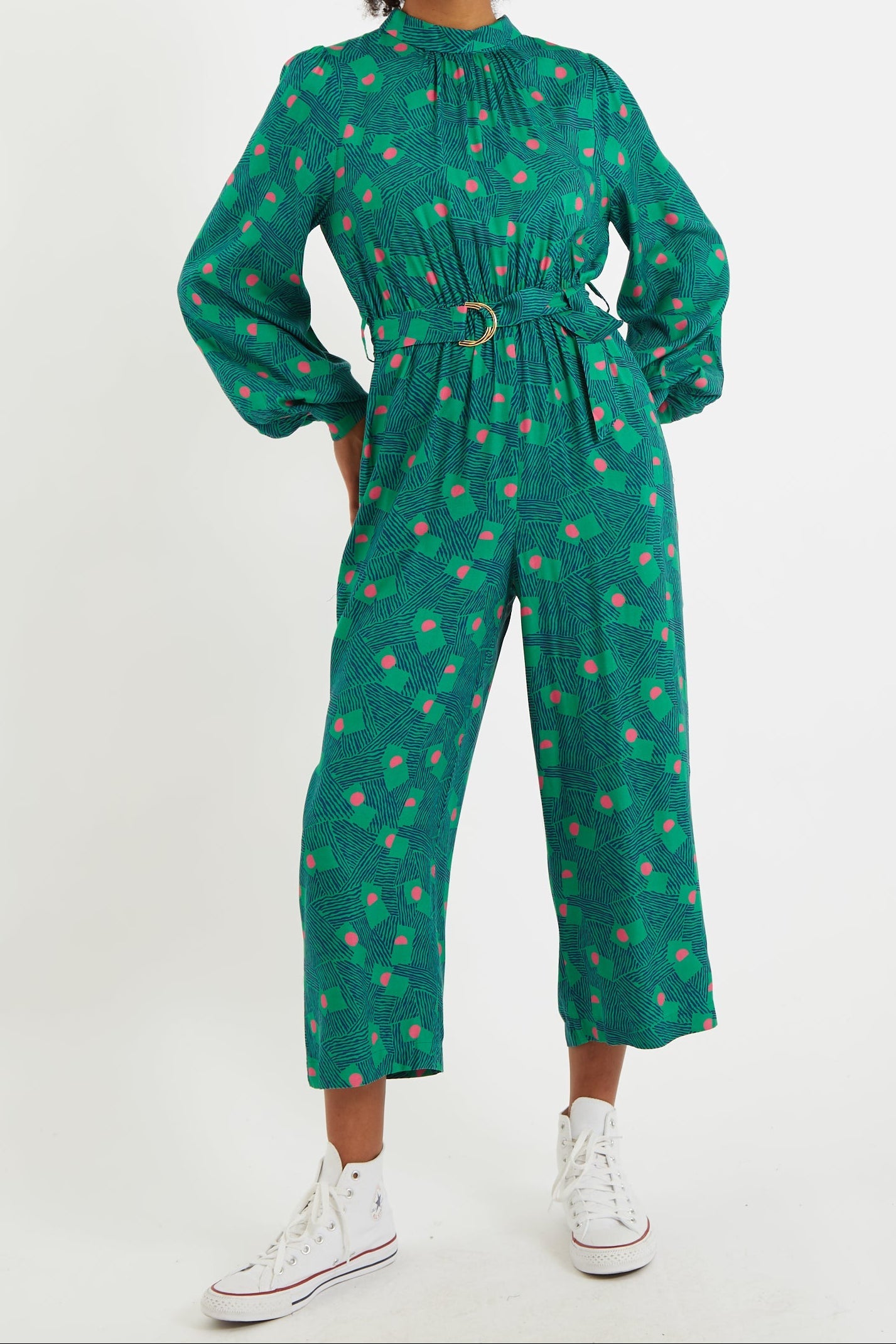 Louche Gayane Bauhaus Abstract Jumpsuit