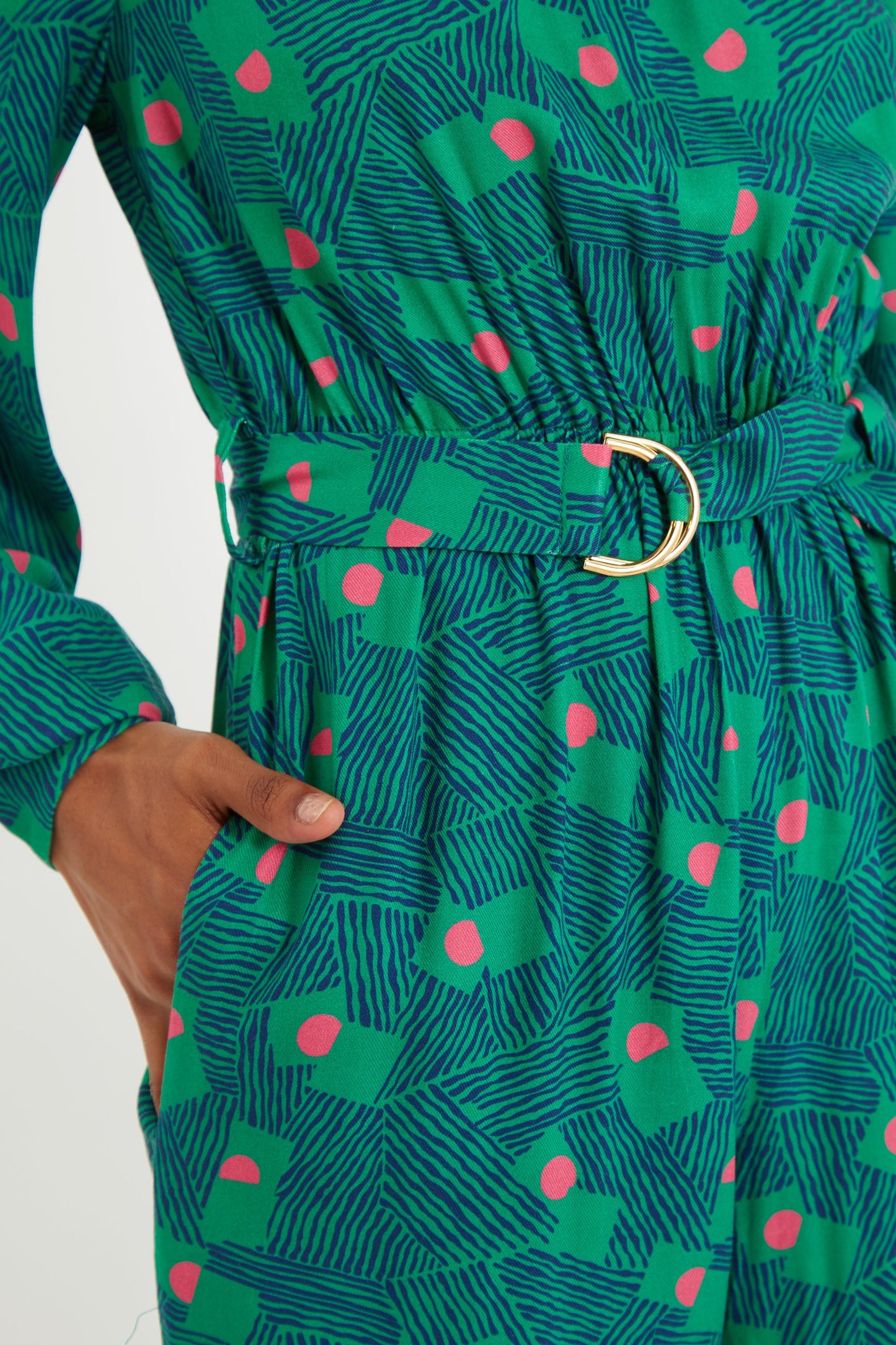 Louche Gayane Bauhaus Abstract Jumpsuit