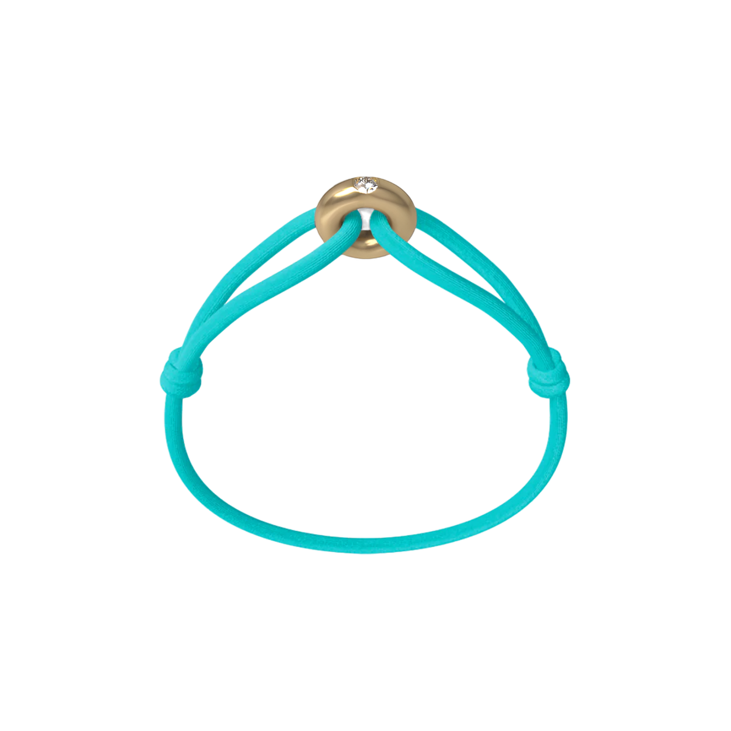 Golden Soho Diamond Cord Bracelet
