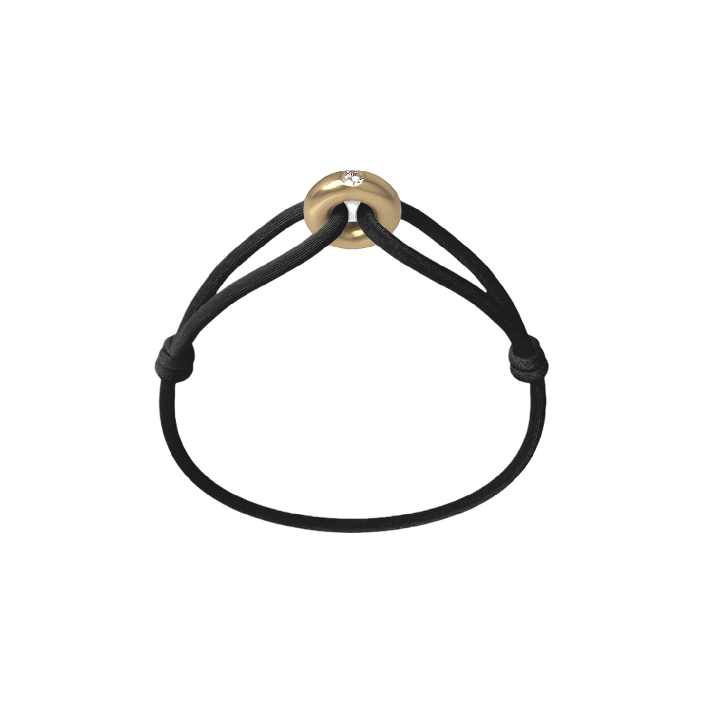 Golden Soho Diamond Cord Bracelet