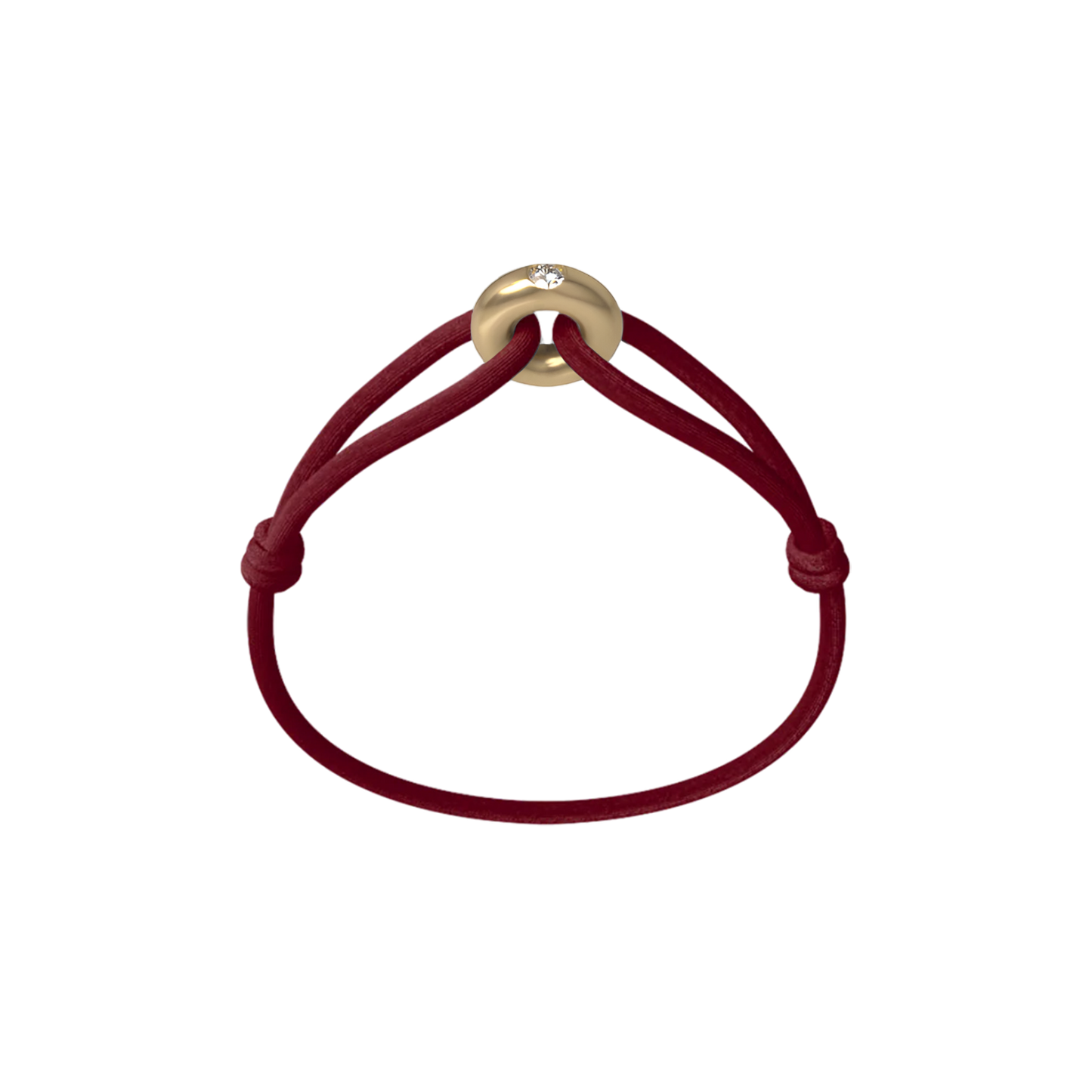 Golden Soho Diamond Cord Bracelet