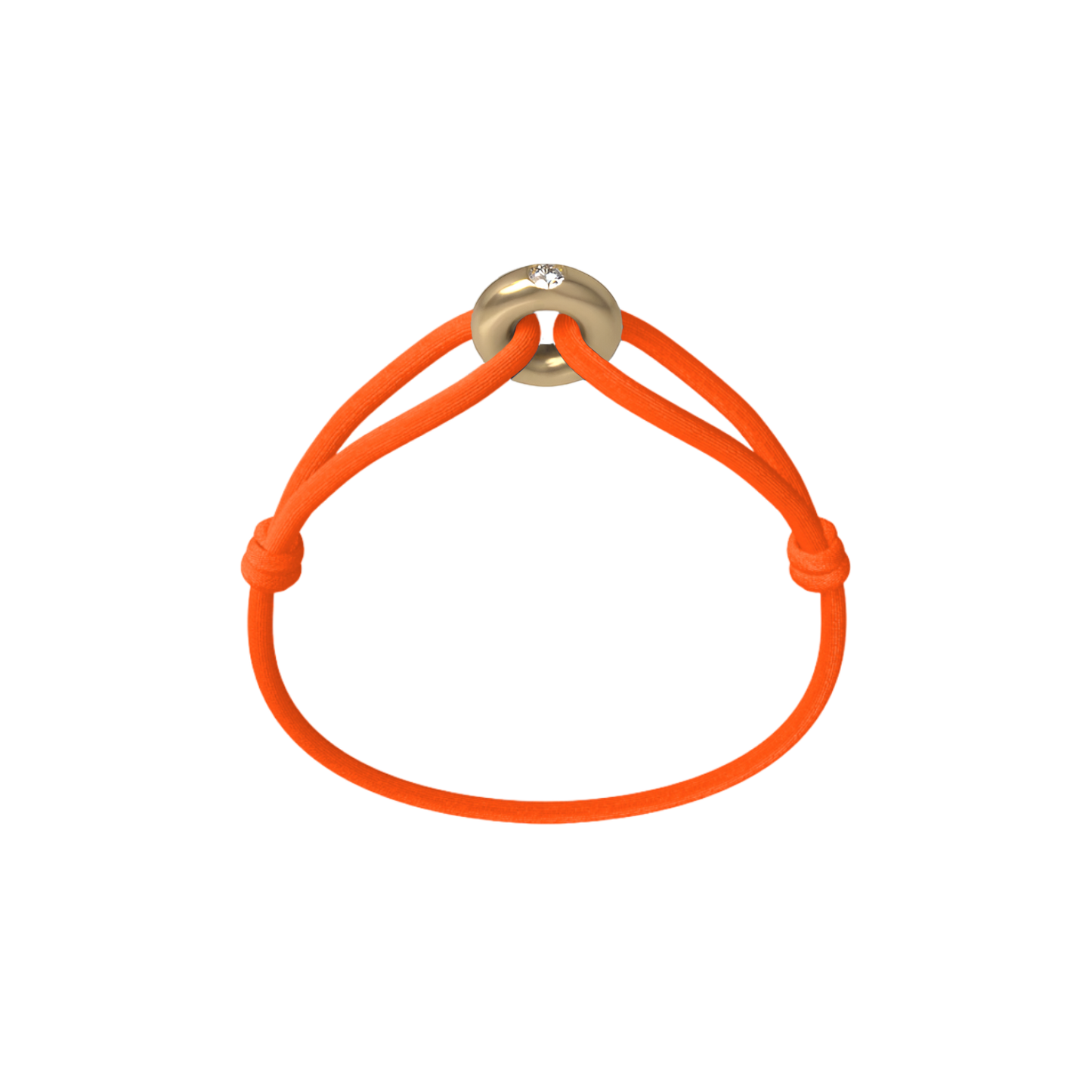 Golden Soho Diamond Cord Bracelet