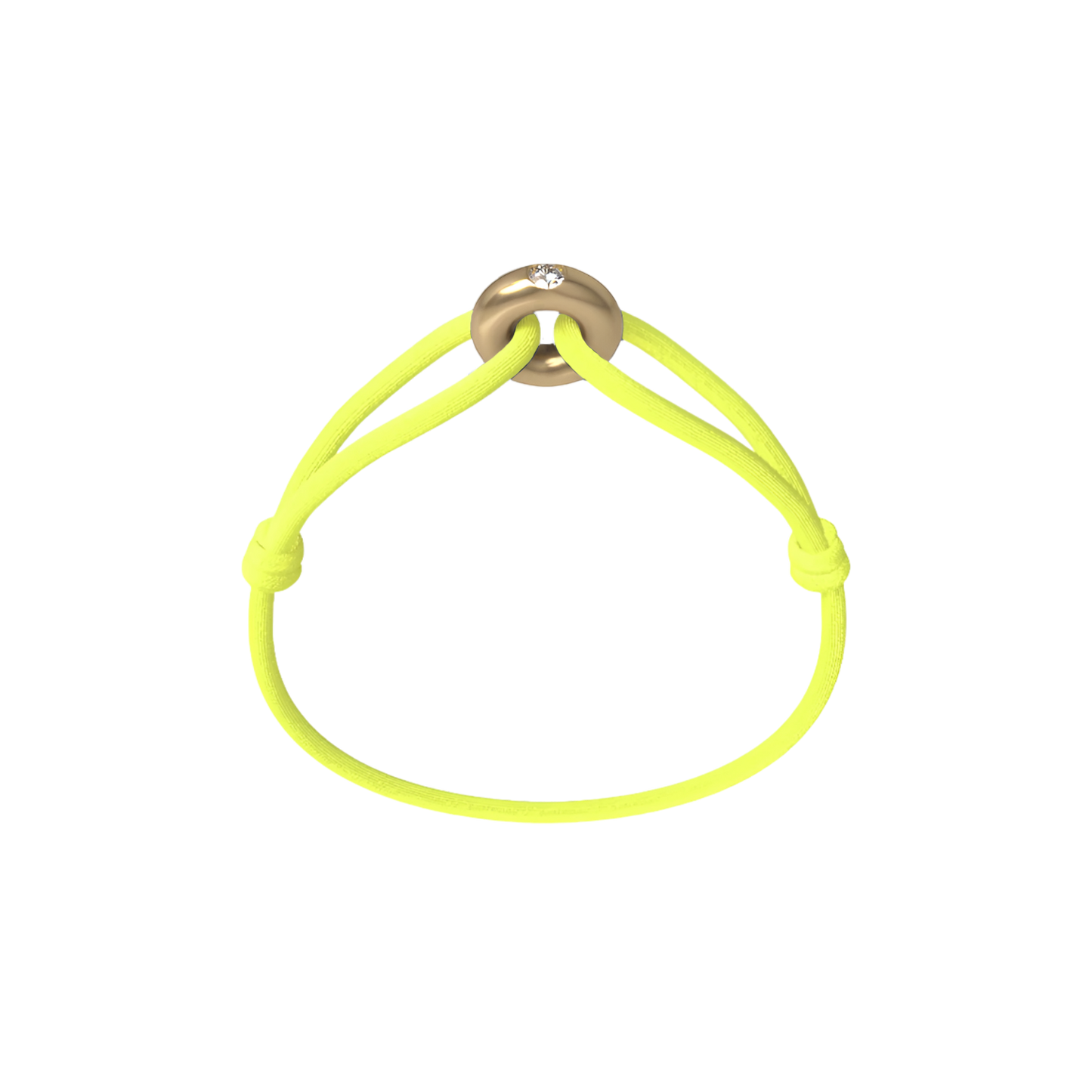 Golden Soho Diamond Cord Bracelet