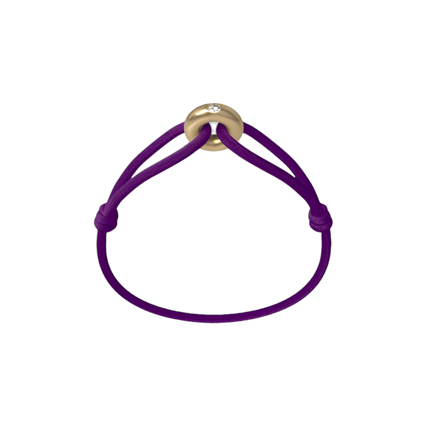 Golden Soho Diamond Cord Bracelet