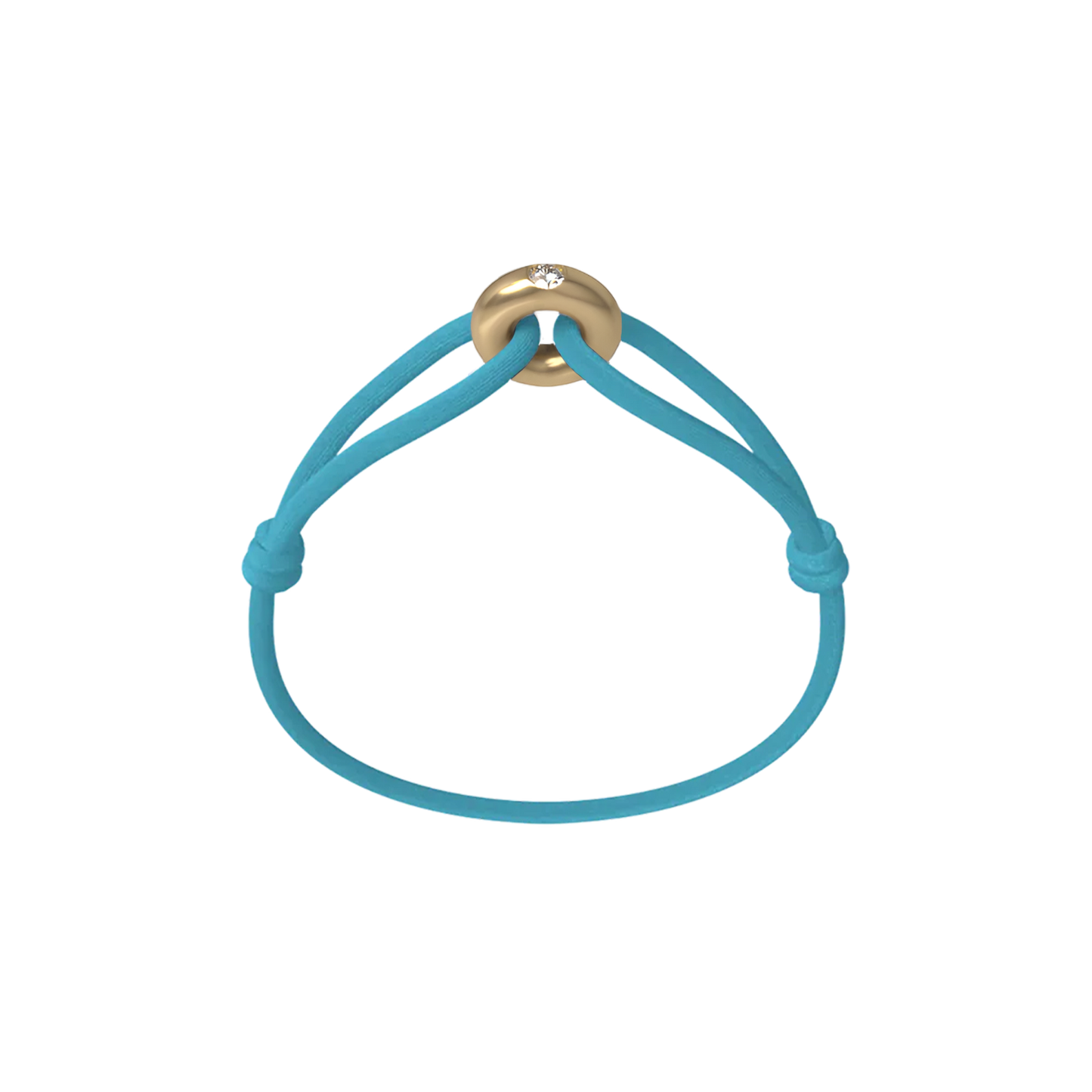 Golden Soho Diamond Cord Bracelet