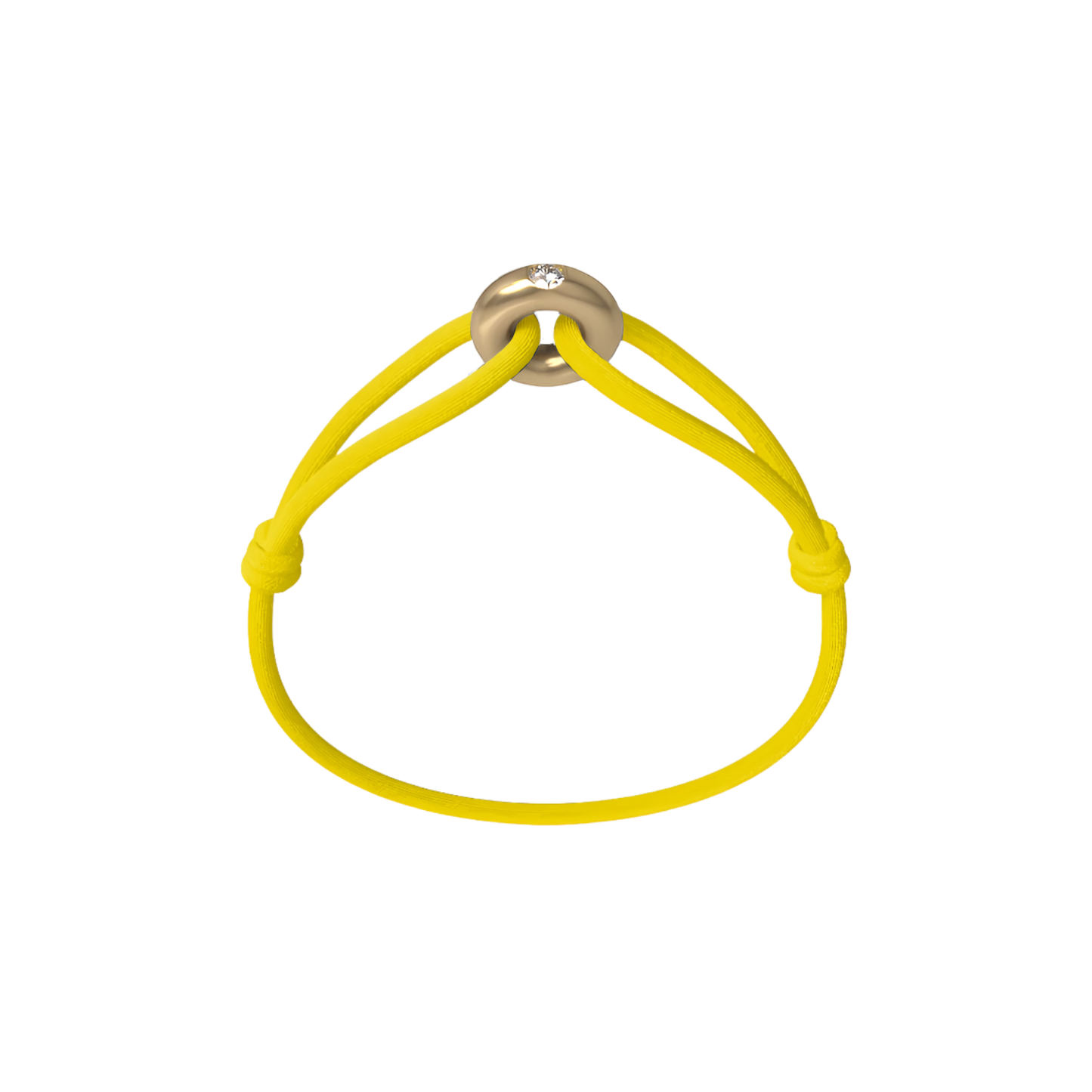 Golden Soho Diamond Cord Bracelet