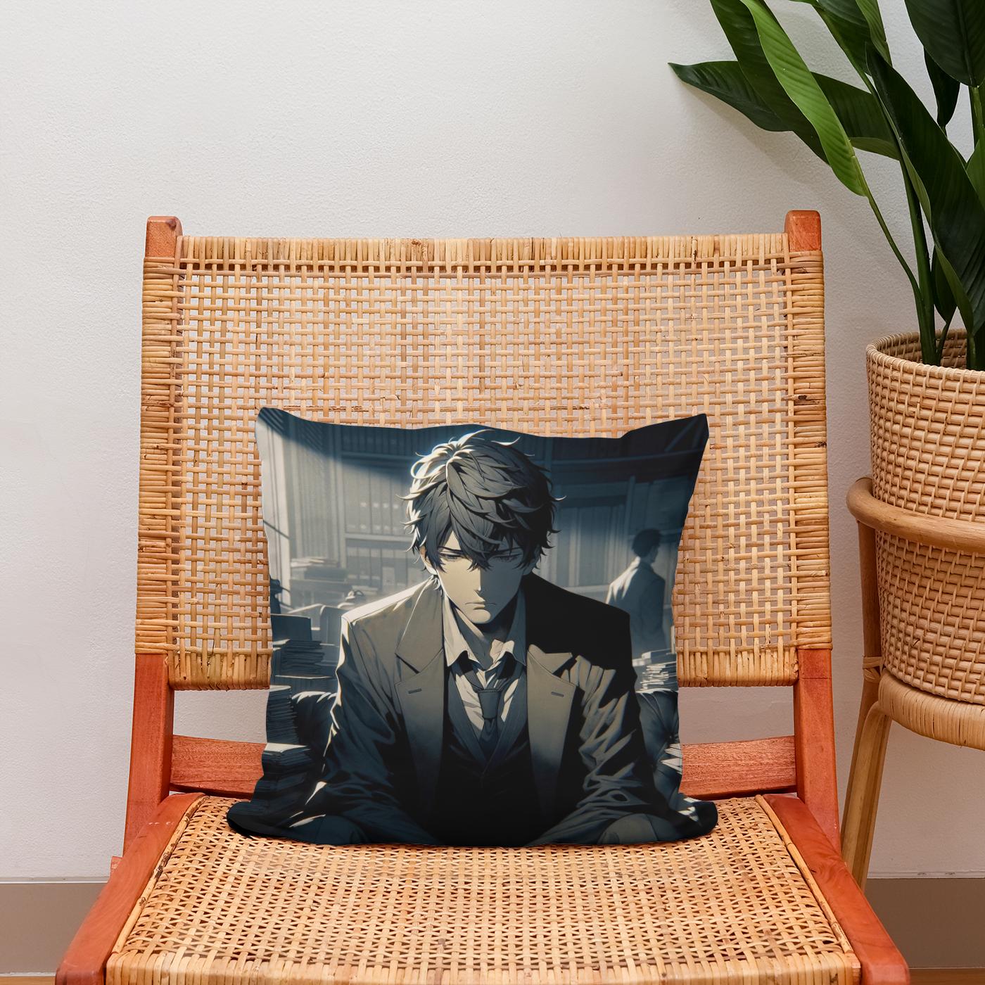 Detective's Solitude Cotton Cushion