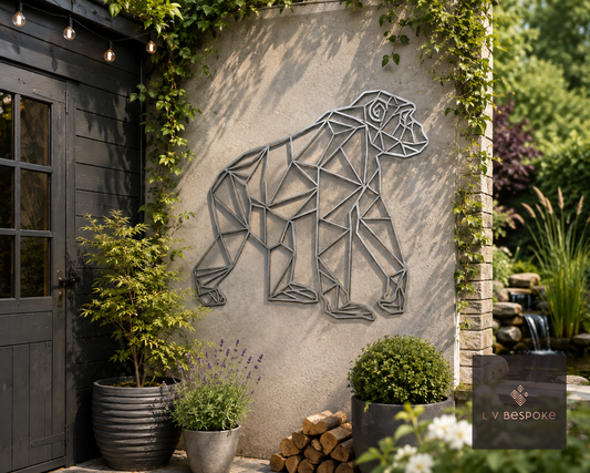 Geometric Animal Garden Wall Art