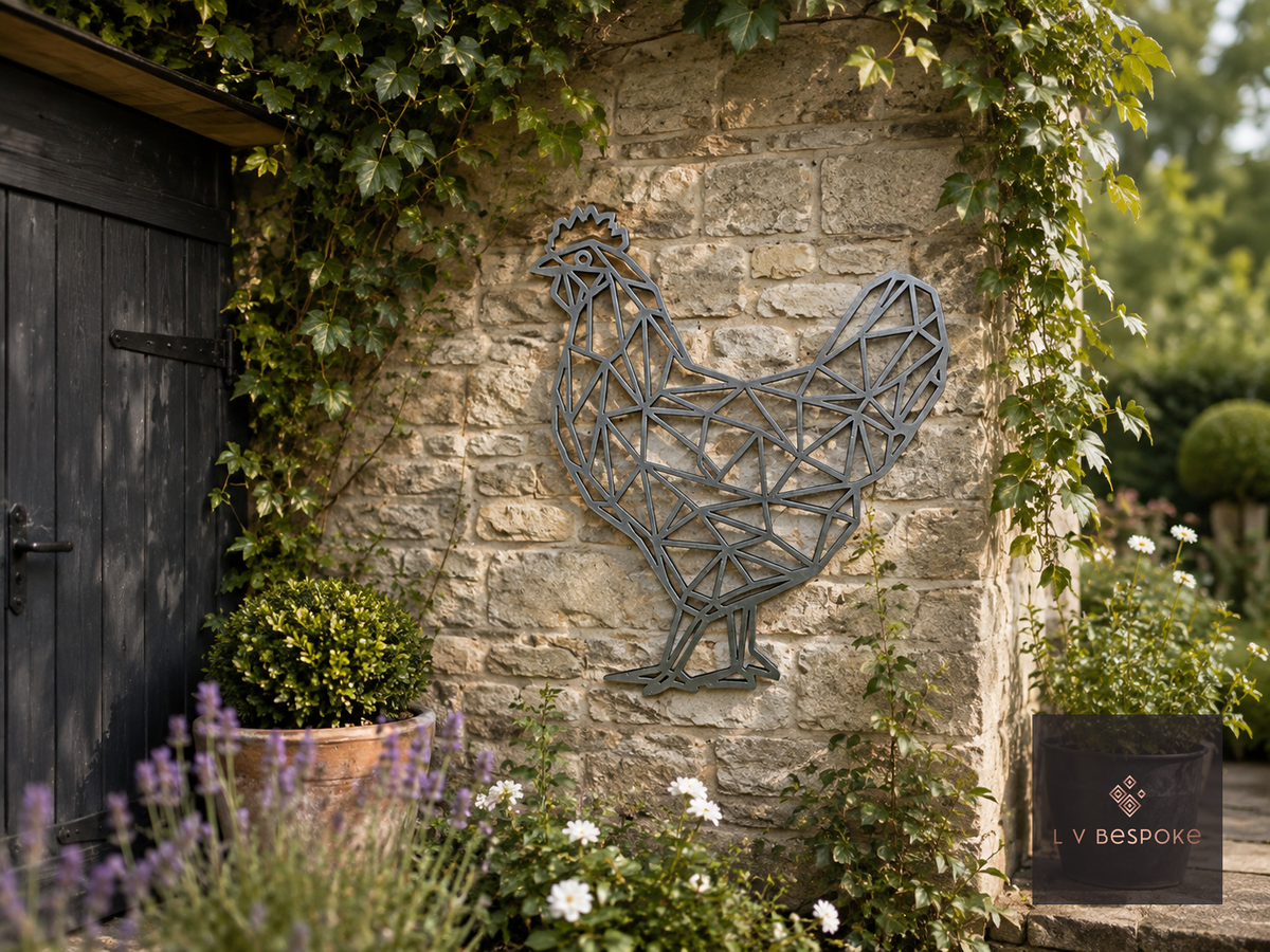 Geometric Animal Garden Wall Art
