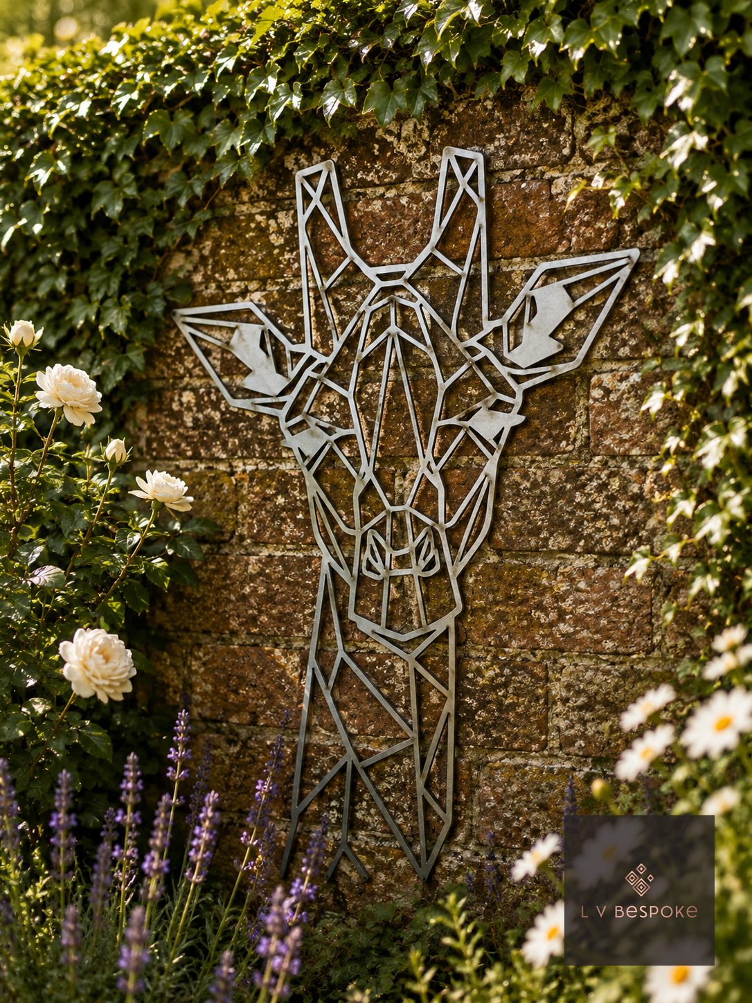 Geometric Animal Garden Wall Art
