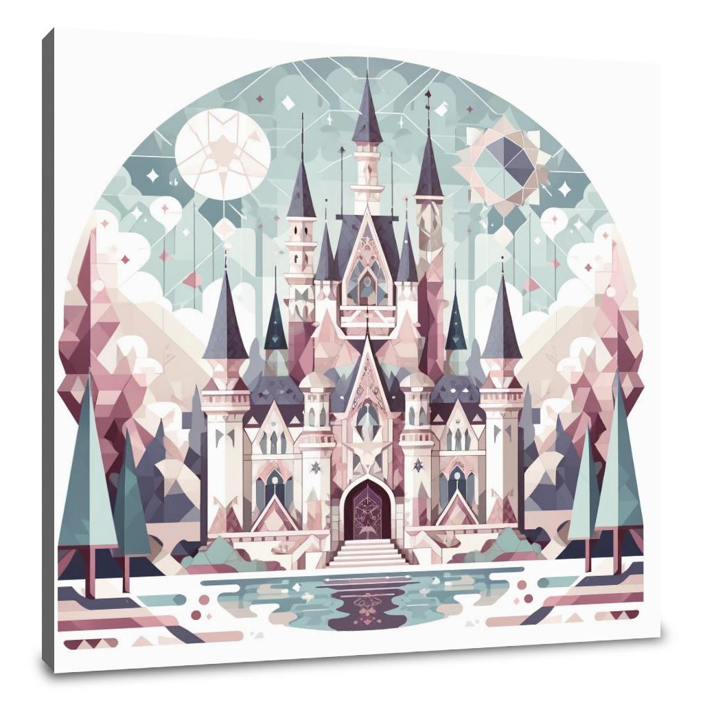 Whimsical Castle Canvas