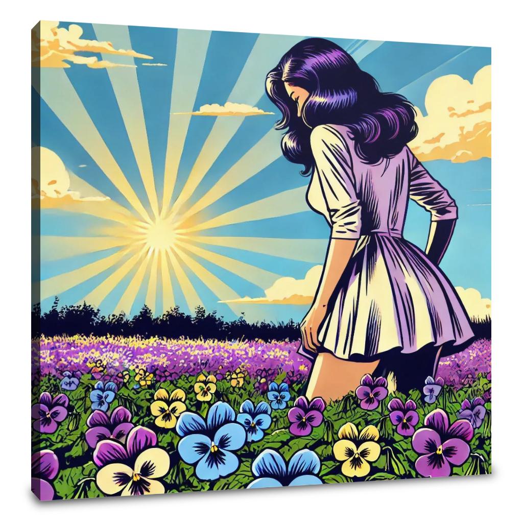 Sunlit Serenity Canvas
