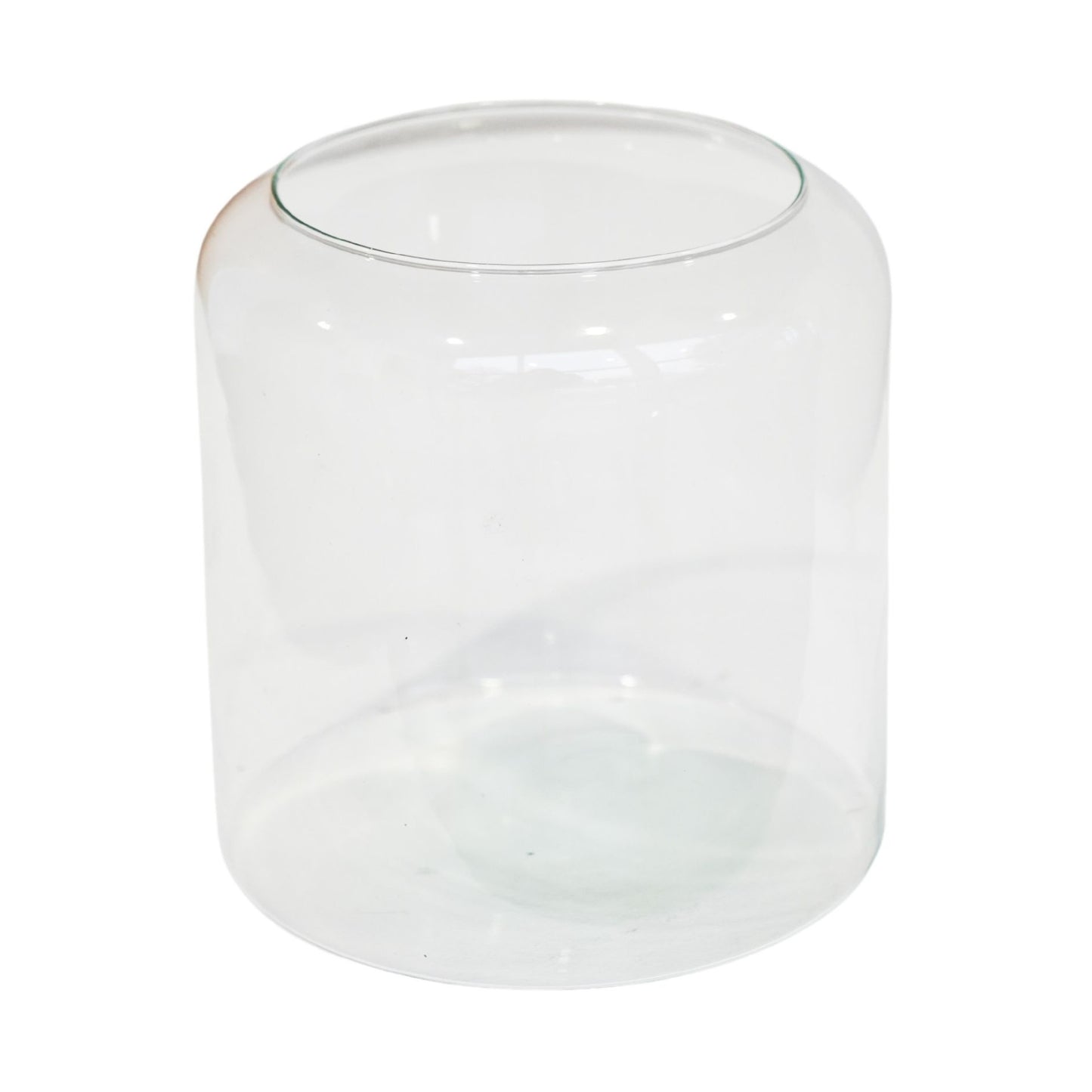 TheFoalyard Ivyline Glass Hurricane Lantern Candle Holders with Sand