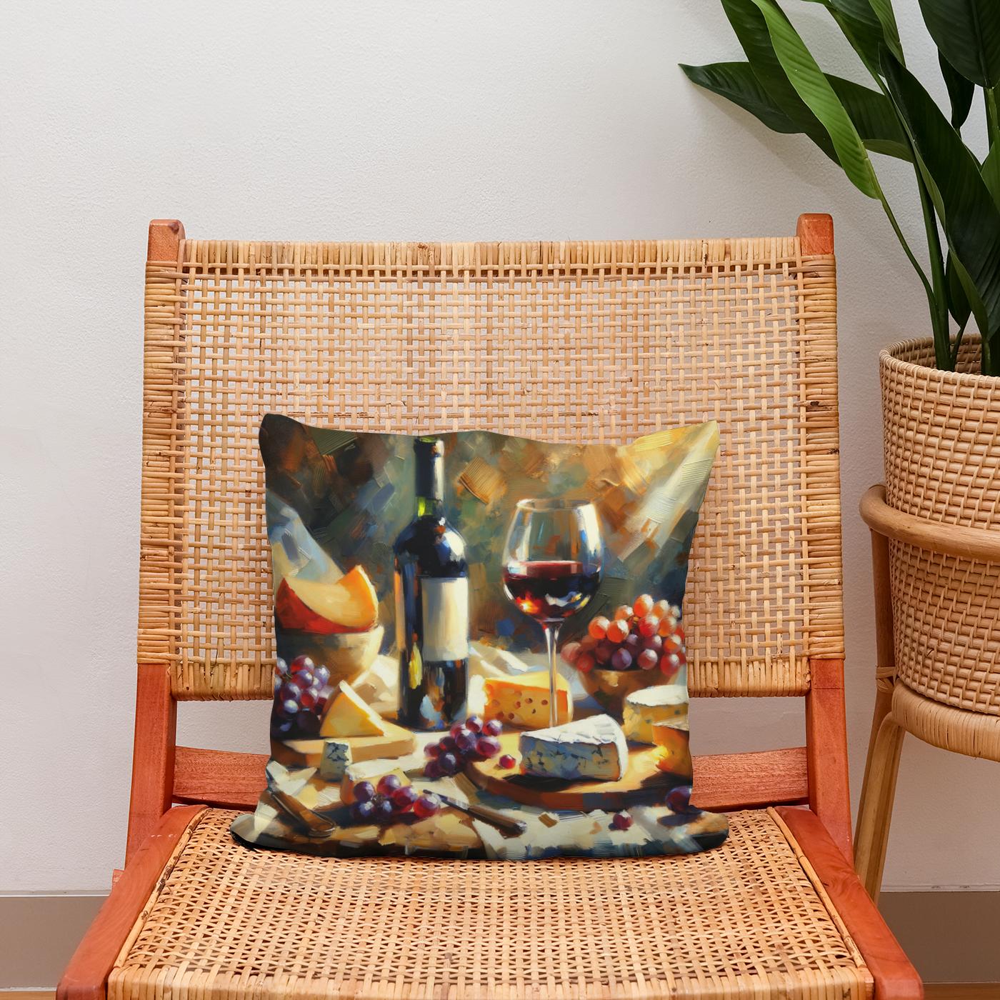 Evening Indulgence Cotton Cushion