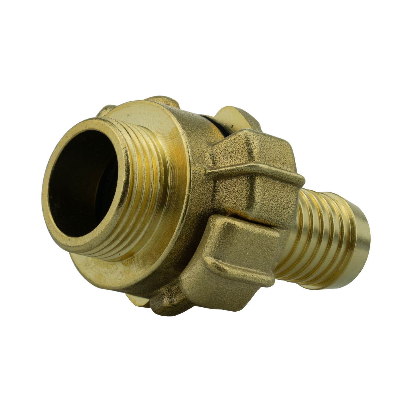 Wall Flange Kit 32mm MDPE + 32mm MDPE Valve + 19mm Barbed Geka Set