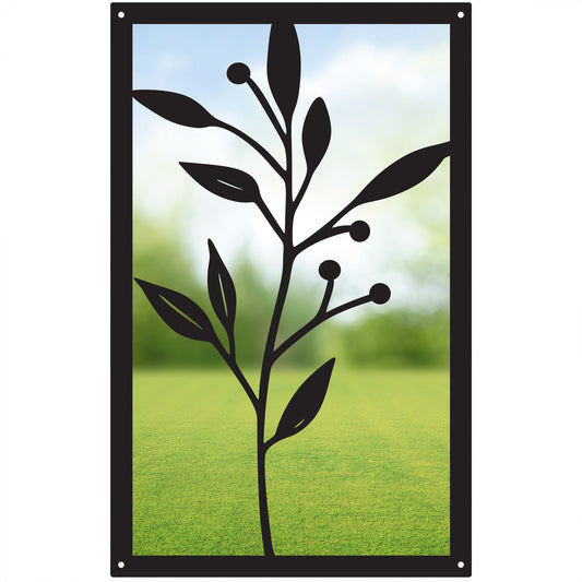 Olive Branch, SunCatcher Garden Mirror Rectangular Design