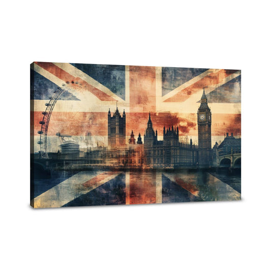 London Skyline Union Canvas