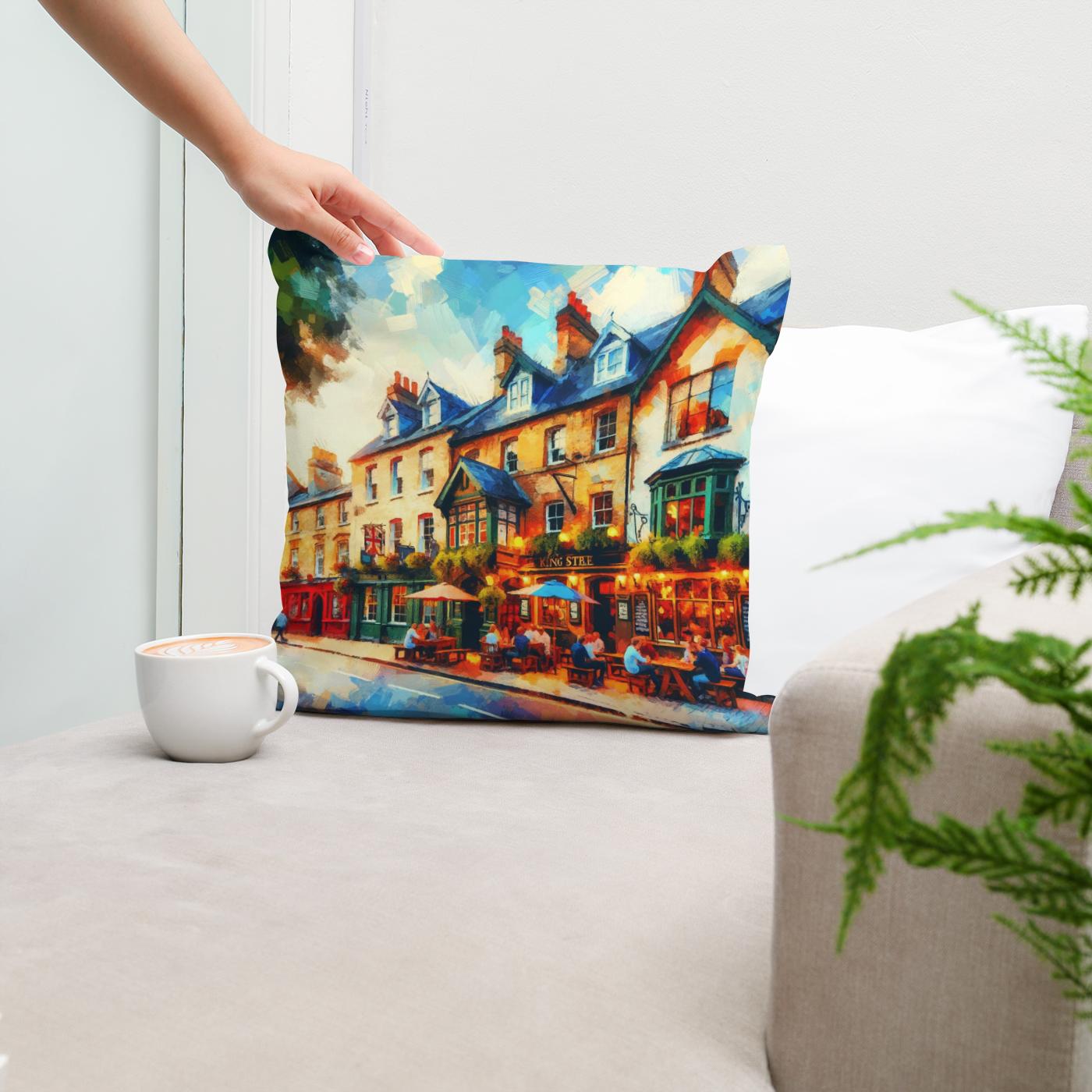 Bristol's King Street Warmth Cotton Cushion