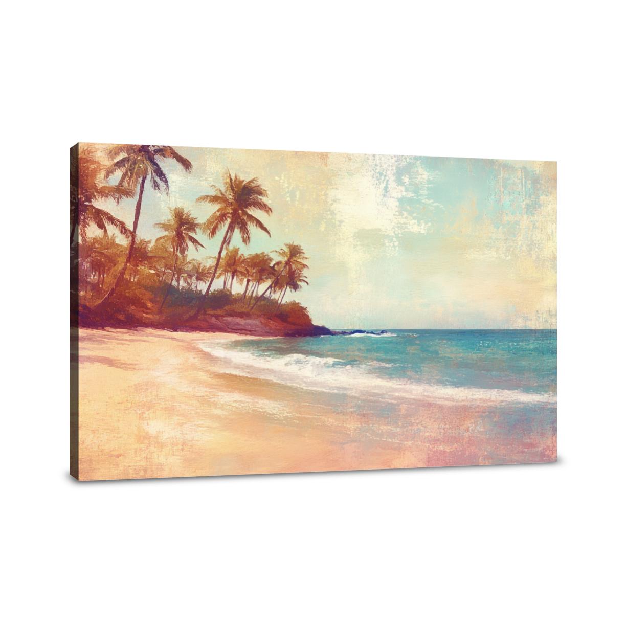 Melancholic Beach Reverie Canvas