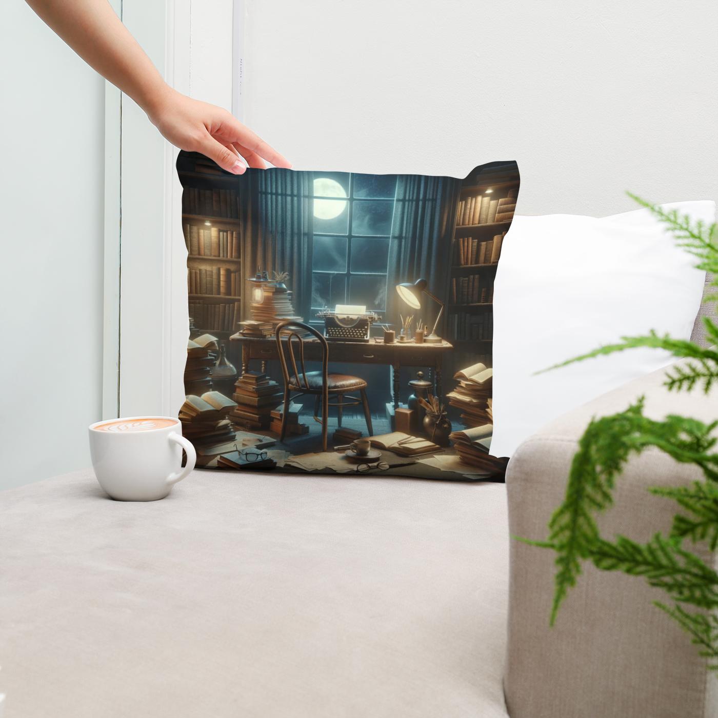 Midnight Muse Cotton Cushion
