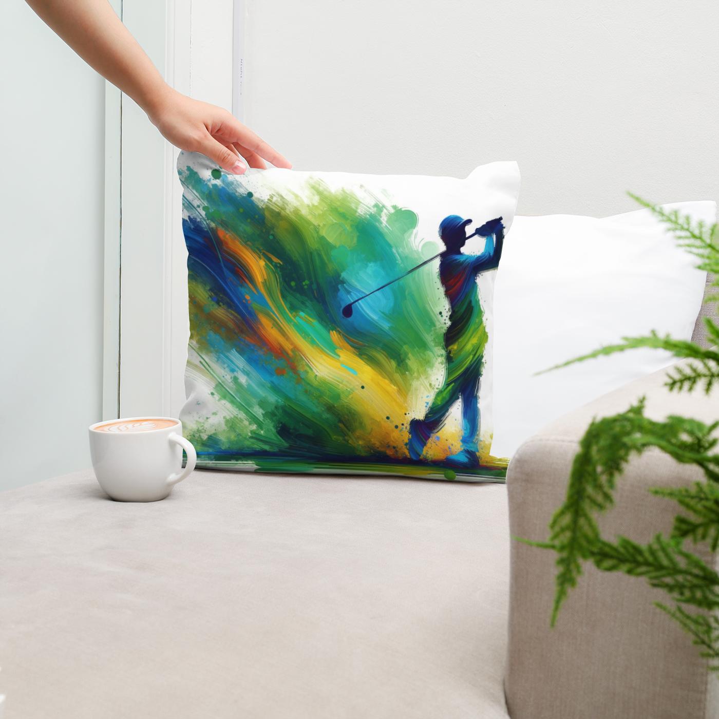 Graceful Swing Cotton Cushion