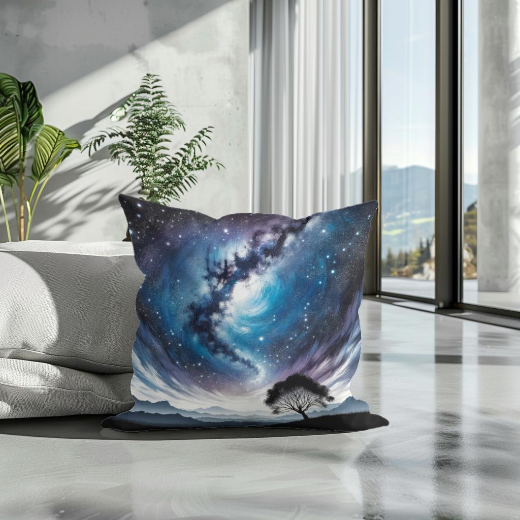 Starry Solitude Cotton Cushion
