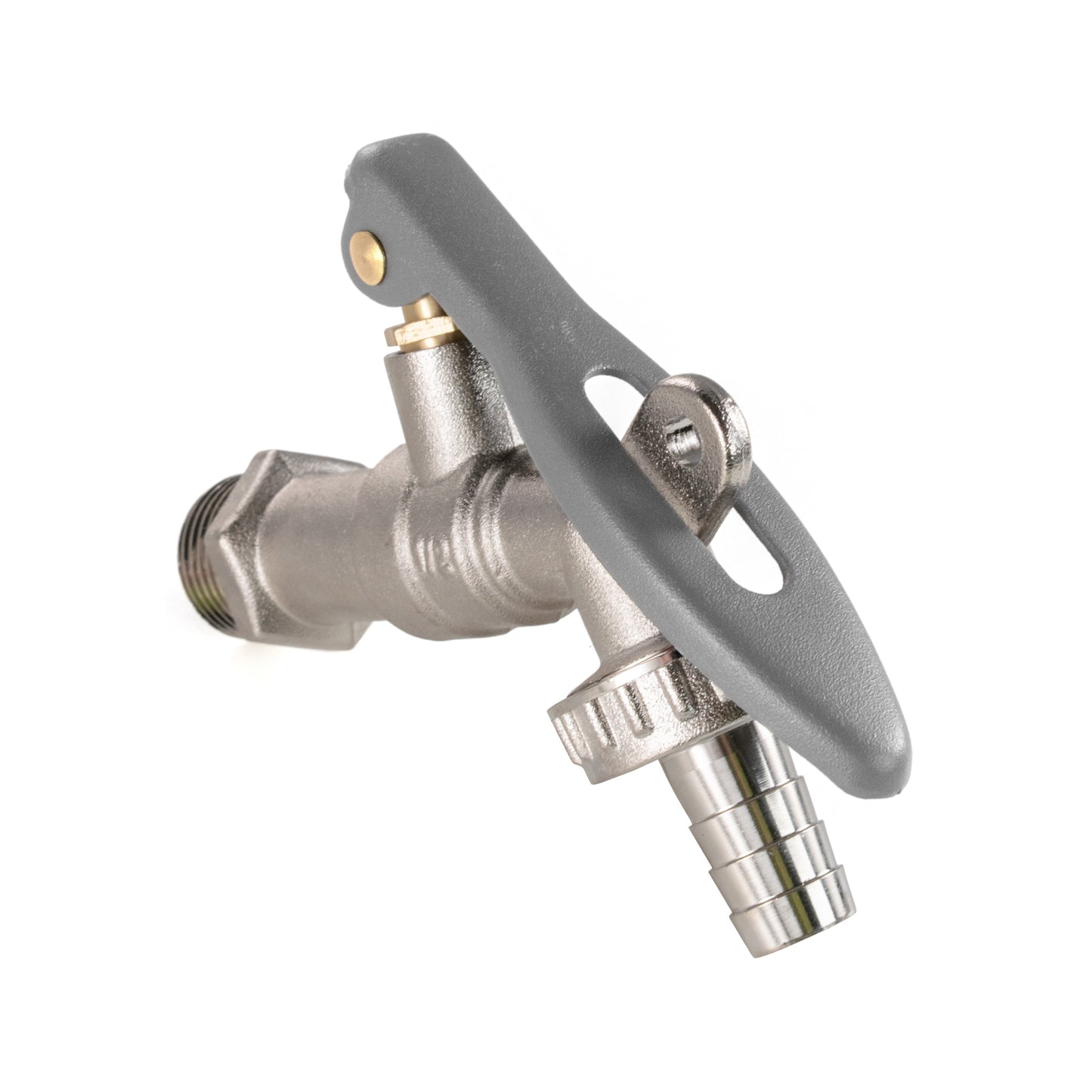 Water Butt Extension Kit 1/2" with Lever Tap Hose Barb and Lever Lock and Drill Bit