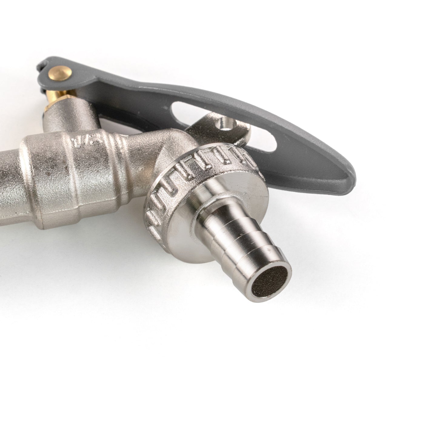 Water Butt Brass Kit 3/4" with Lever Tap Hose Barb and Lever Lock and Drill Bit
