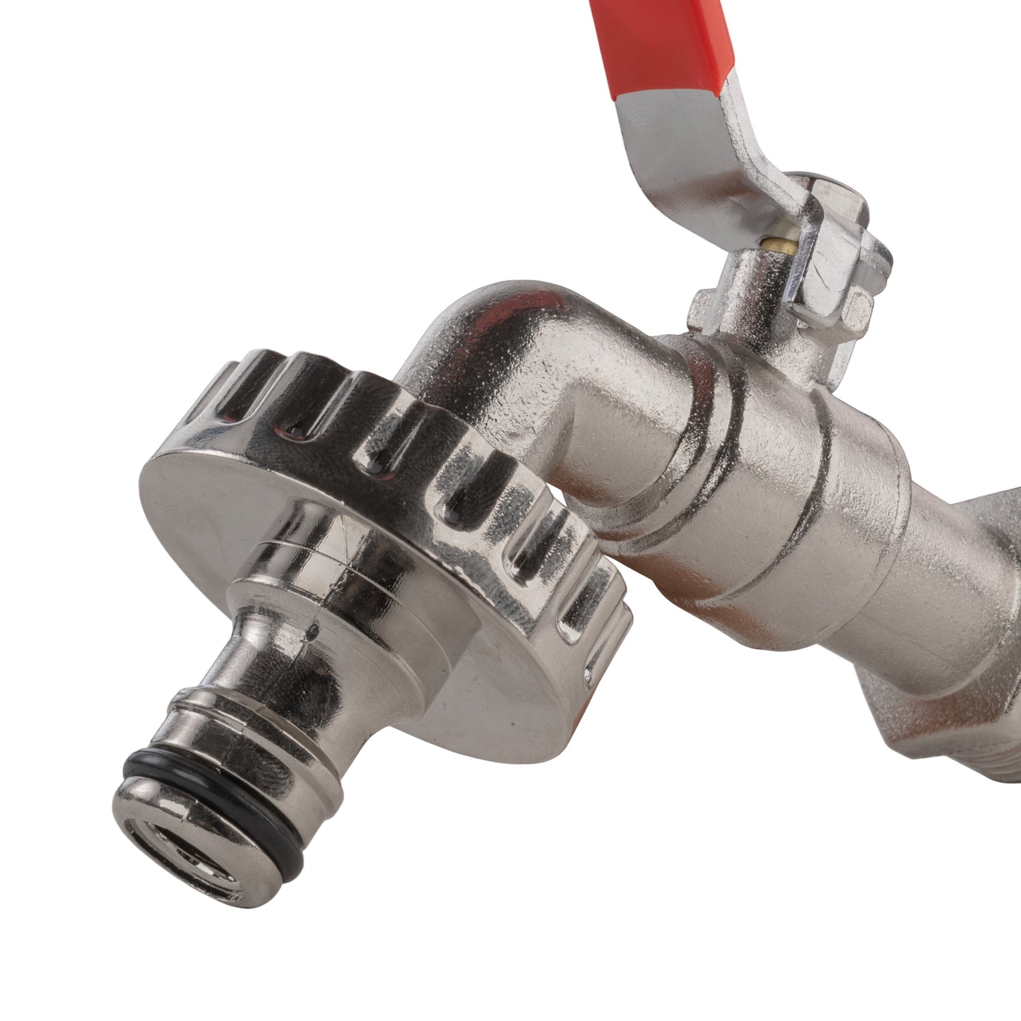 MDPE Tee 25mm and Lever Quick Connect Tap