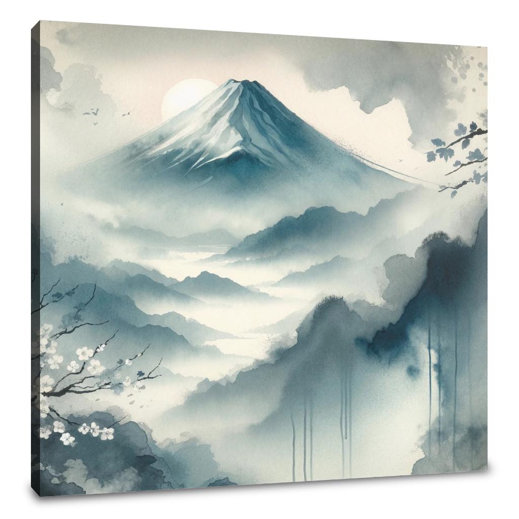 Serene Fuji Canvas