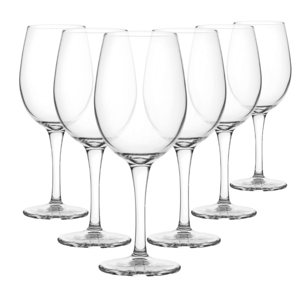 Moda Wine Glasses - 260ml - Set of 6
