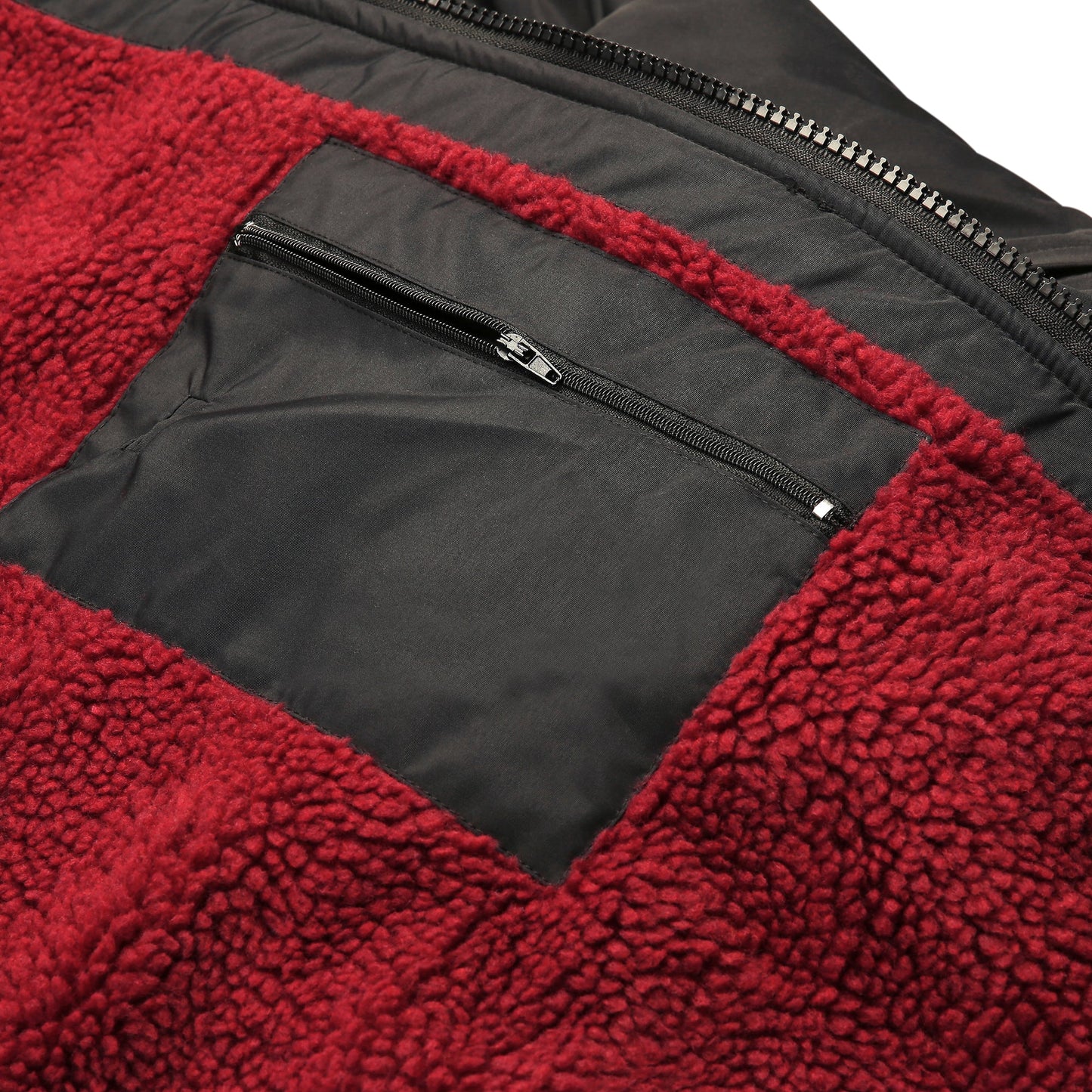 Sports-Cape - Black & Burgundy