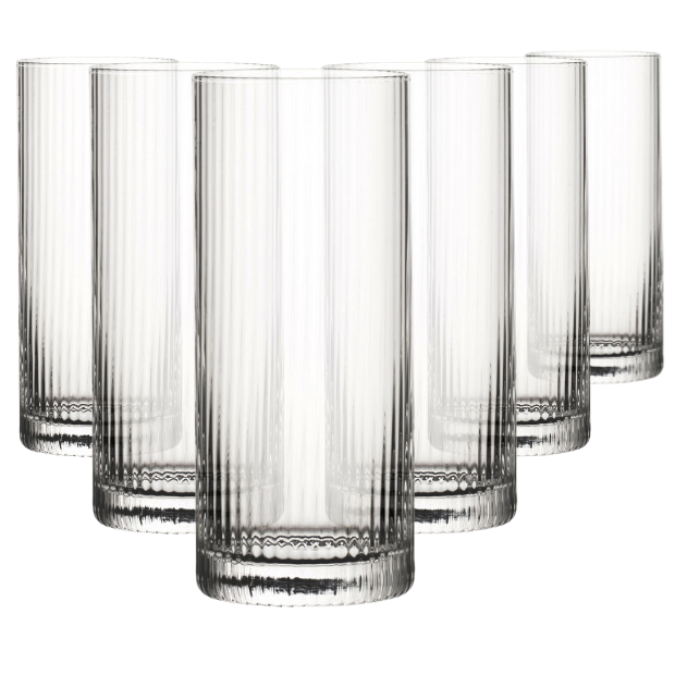 Hayworth Highball Glasses - 350ml - Set of 6