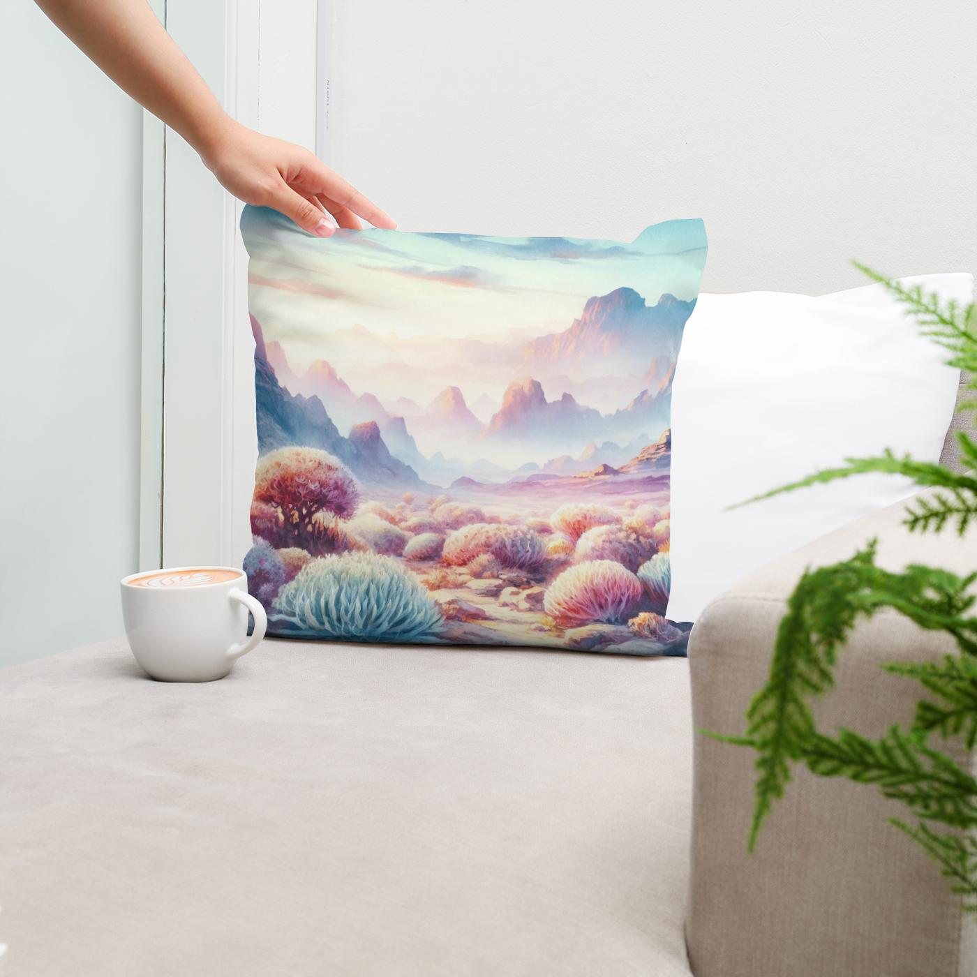 Socotra Dreamscape Cotton Cushion
