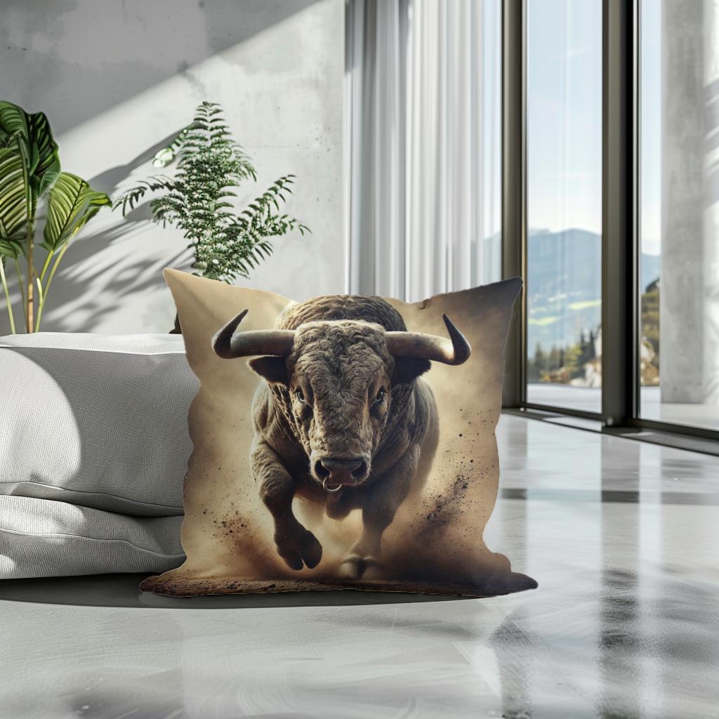 Fury Unleashed Cotton Cushion