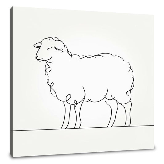 Essence of Sheep Canvas