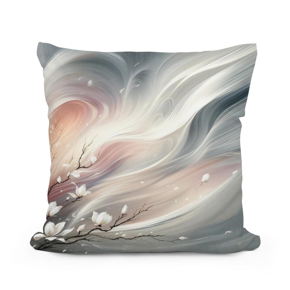 Whispers of the Wind Cotton Cushion