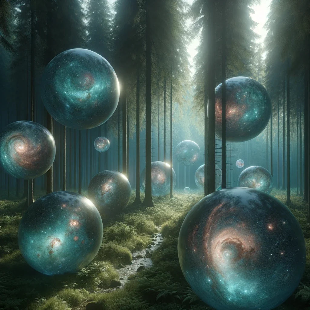 Galactic Forest Cotton Cushion