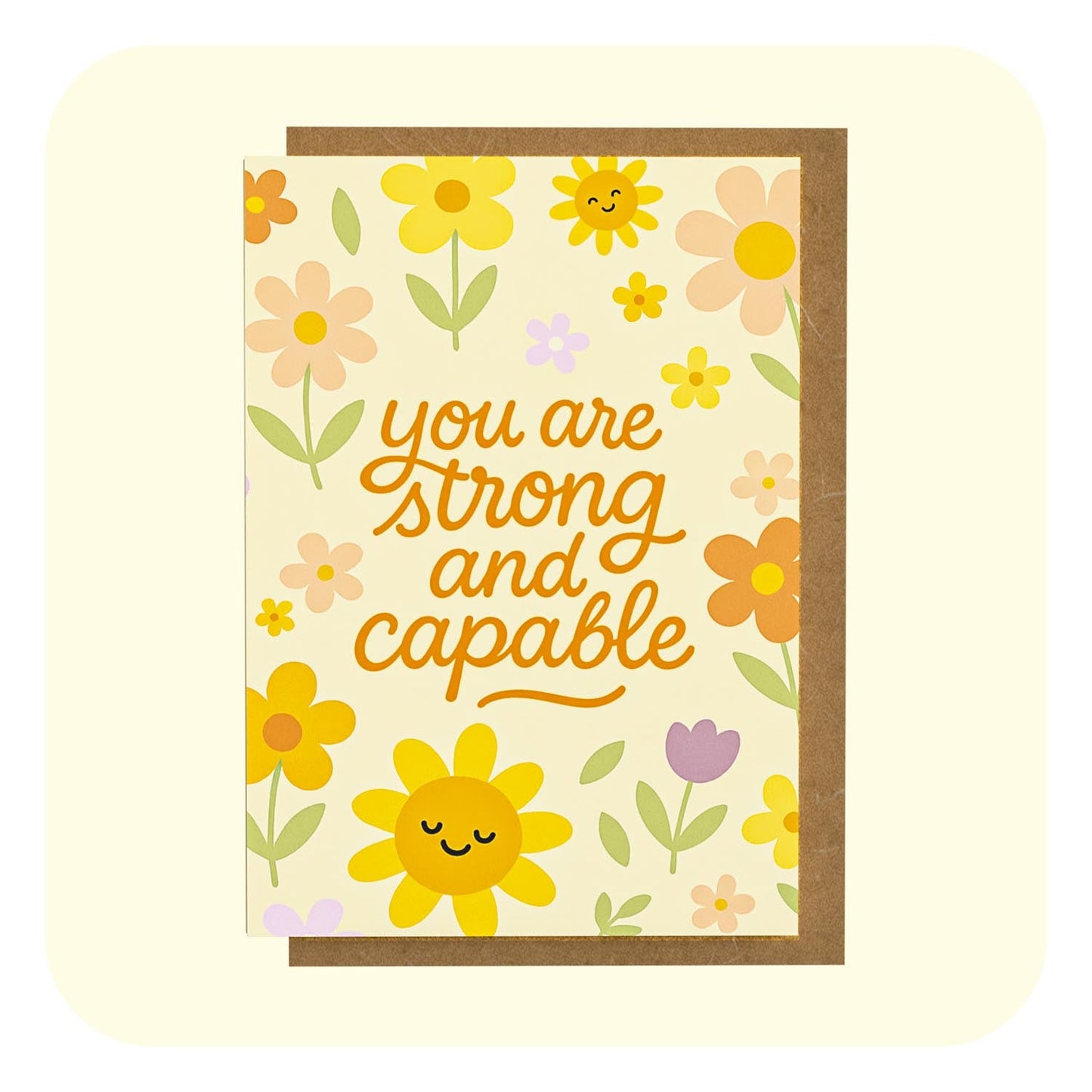 Mini Greeting Card - You Are Strong