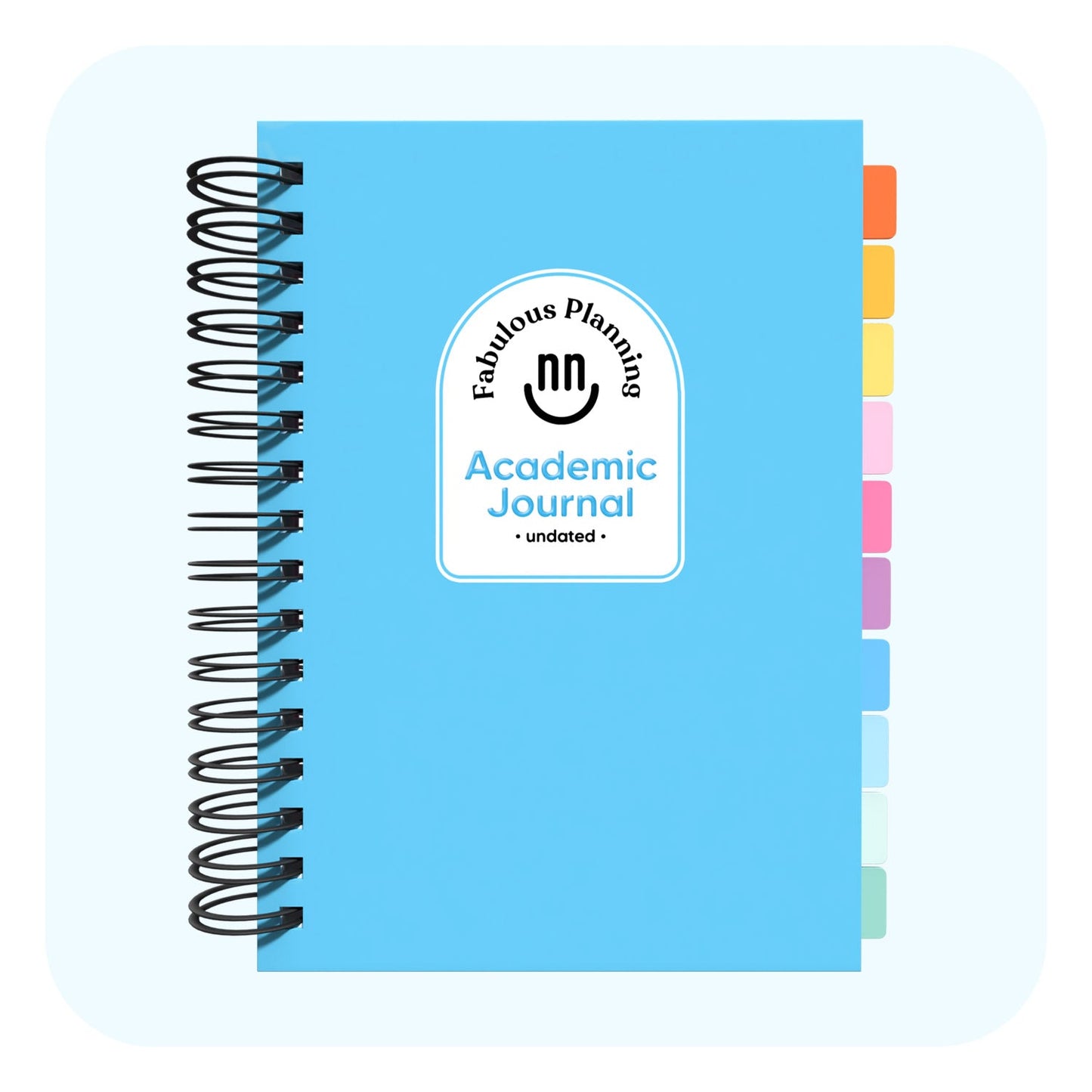 Academic Undated Spiral Journal