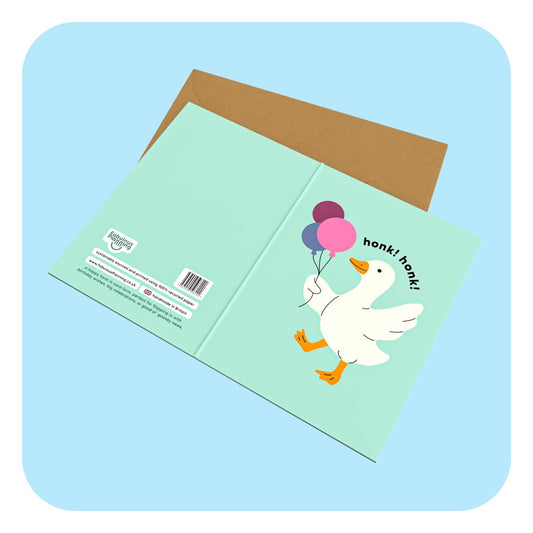 Mini Greeting Card - Honk Honk!