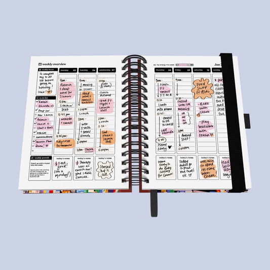 Weekly 2026 Spiral Journal