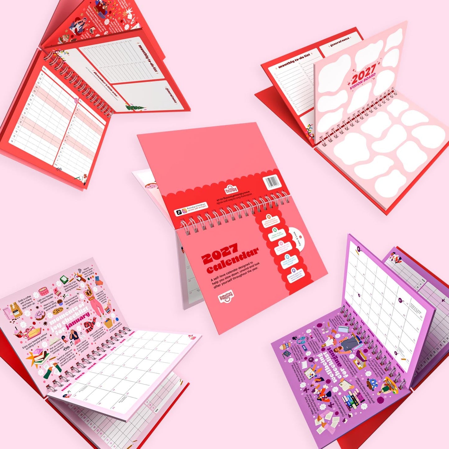 2027 Dated Calendar: A Self-Love Journey