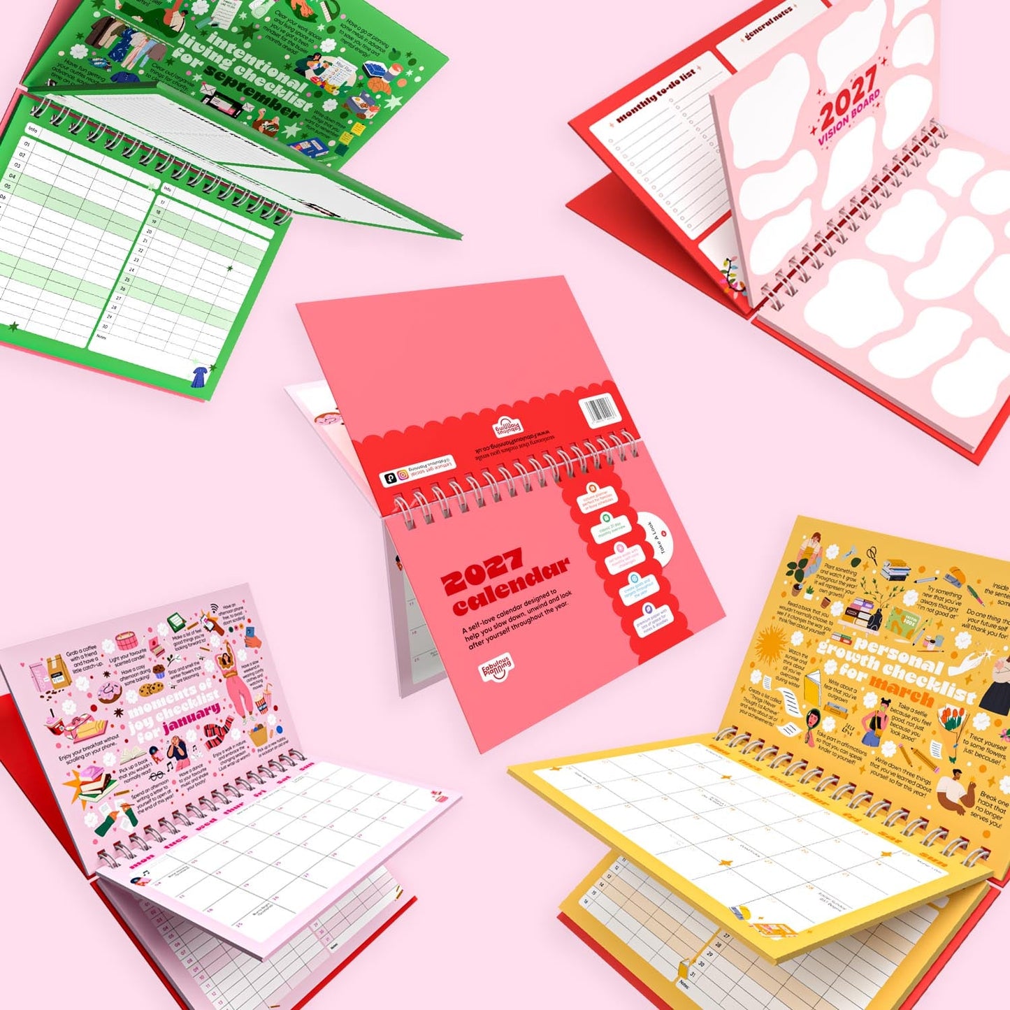 2027 Dated Calendar: A Self-Love Journey