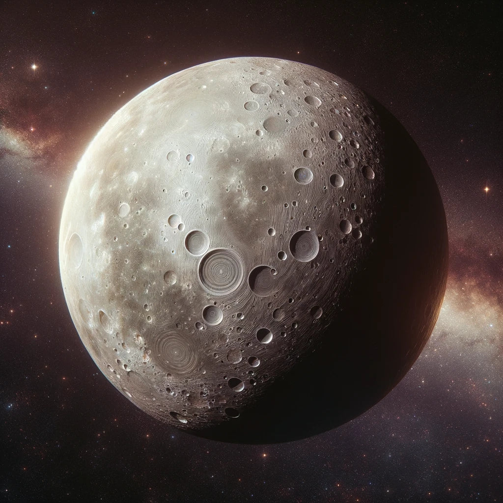 Ganymede's Magnetic Mystery Canvas