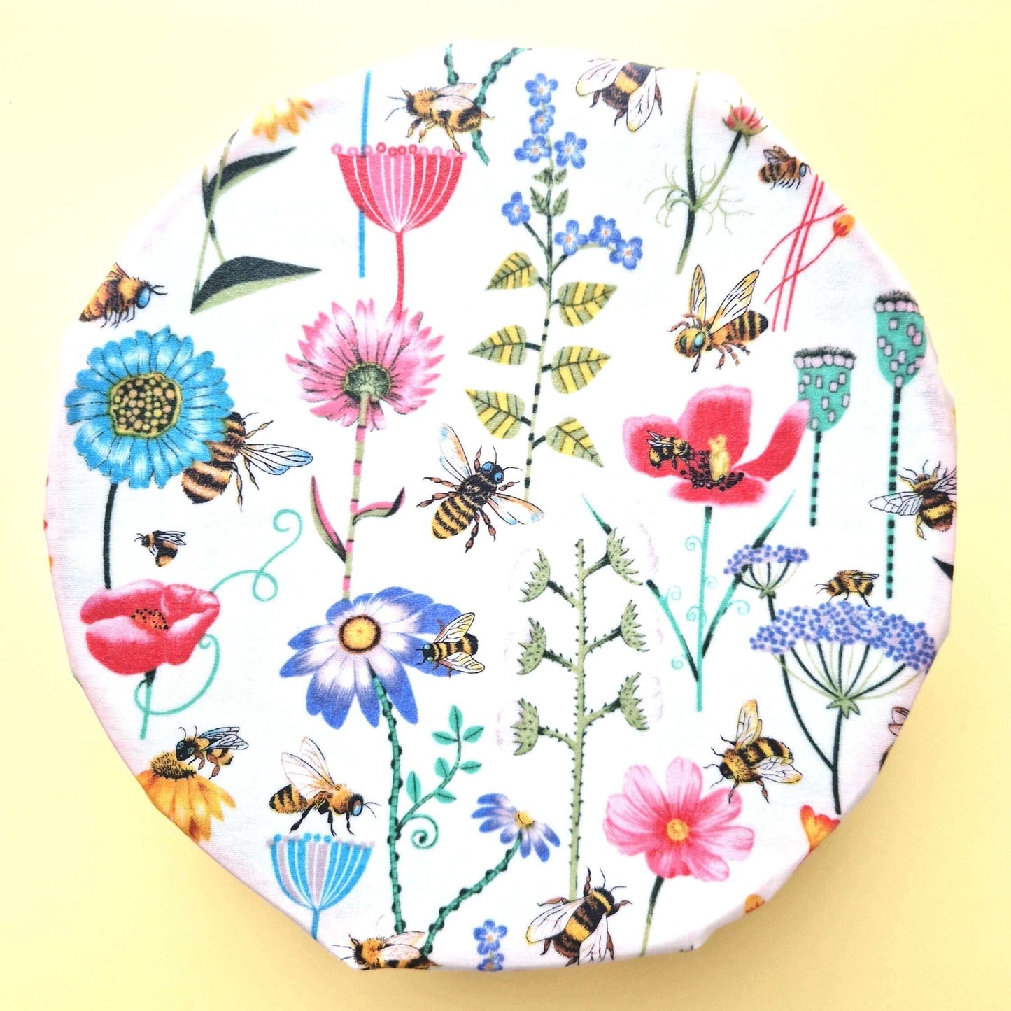 Honey Bee Good Set of 3 Handmade Beeswax Wraps | Garden